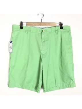 Southern Tide Skipjack Kiwi Green Flat Front Shorts NWT